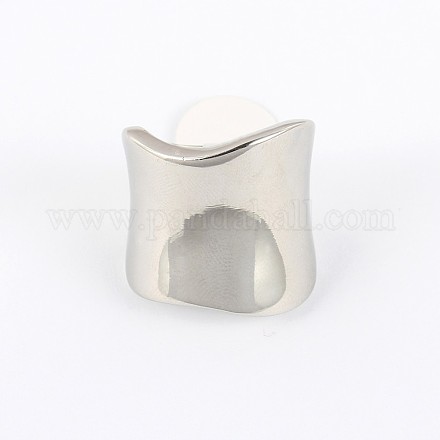 304 Stainless Steel Wide Band Finger Rings RJEW-E020-01-18mm-1