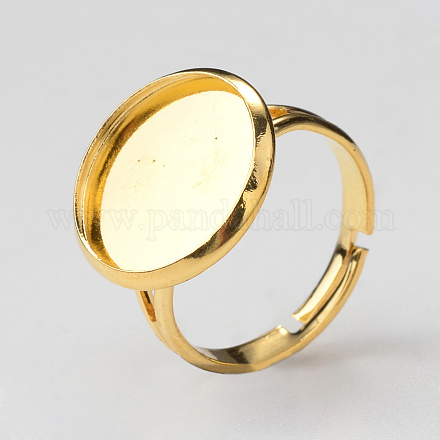 Adjustable Brass Ring Components MAK-Q009-13G-12mm-1