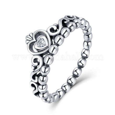 Thai 925 plata esterlina anillos de dedo RJEW-FF0008-012AS-17mm-1