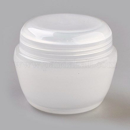 Tarro de crema de champiñones portátil de plástico de 50g pp MRMJ-WH0023-01E-1