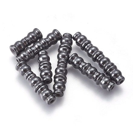 Non-magnetic Synthetic Hematite Beads G-H1101-1-1