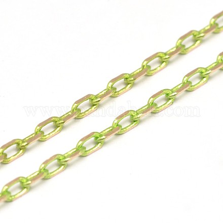 Electroplate Brass Cable Chains CHC-M005-05-FF-1