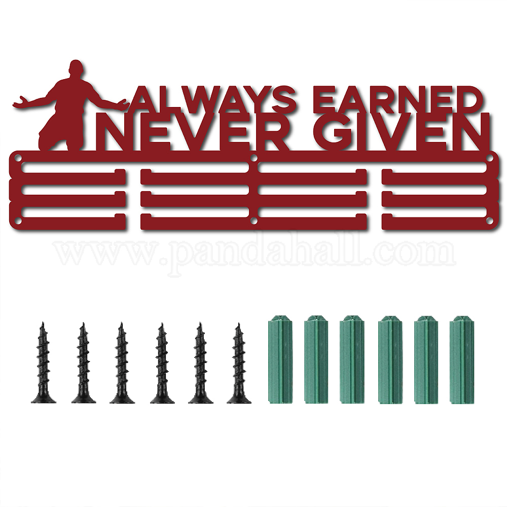 Shop CREATCABIN Medal Holder Runner Sport Medals Display Wall Mount