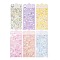 PET 3D Puffy Stickers, Cartoon Stickers, with Epoxy Resin Picture inside, Mixed Shapes, 6~20x8~22mm