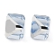 K9 Glass Imitation Austrian Crystal Beads, No Hole, Square, Light Sky Blue, 4x4x4mm