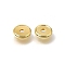 Brass Beads, Disc, Rack Plating, Long-Lasting Plated, Golden, 6.8x1.2mm, Hole: 1.8mm