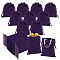 NBEADS 30 Pcs Velvet Jewelry Pouches, 4.72x3.94 Inch Velvet Drawstring Bags Candy Gift Bags Jewelry Storage Bags Christmas Wedding Party Gift Packing Bags for Jewelry Party Favors, Indigo