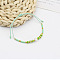  Colorful Beaded Bracelet Sweet and Cute Girl Style Adjustable Imitation Pearl Bracelet Versatile Bracelet