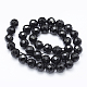 Brins de perles d'onyx noir naturel G-E469-07-10mm-2