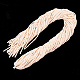 Chapelets de perles en verre opaque de couleur unie GLAA-S178-10A-3