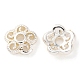 Blume Messing Perlkappen&nbsp;KK-K378-43S-1