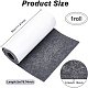 BENECREAT 11.8x78.7inch Gray Self Adhesive Felt Fabric DIY-WH0319-59A-2