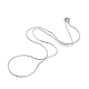 Stainless Steel Chain Necklaces NJEW-O091-01-2
