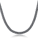 Collane a catena della tazza del rhinestone in lega di zinco alla moda NJEW-BB15225-C-1