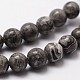 Natural Map Stone/Picasso Stone/Picasso Jasper Bead Strands X-G-D840-60-4mm-3