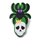 Pinzas para el pelo de cocodrilo de PVC con tema de Halloween PHAR-B089-01-1