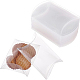 Boîte de faveur d'oreiller en plastique boîte-cadeau de bonbons CON-WH0070-98A-1