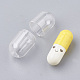Contenitori di perle di plastica apribili X-KY-N005-03-3
