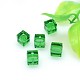 Faceted Cube Imitation Austrian Crystal Bead Strands G-M184-6x6mm-15A-2