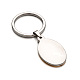 Oval with Virgin Mary 304 Stainless Steel Keychain KEYC-L009-20-2