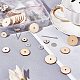 NBEADS 6 Sizes Doll Joints Wooden Dolls Accessories Teddy Bear Rotatable Joint Bolt for DIY Crafts Toys Teddy Bear Making DIY-NB0003-81-5