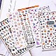 Nail Art Stickers Decals MRMJ-R088-41-M-4