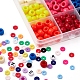 Kits de fabricación de conjuntos de joyería de cuentas heishi y cuentas de barril diy DIY-YW0004-89-5