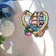 Heart Sailboat Lighthouse DIY Diamond Painting Pendant Decoration Kit PW-WG90519-01-2