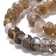 Brins de perles naturelles multi-pierre de lune G-H266-12-2