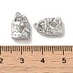 Brass Micro Pave Cubic Zirconia Pendants KK-H461-06P-03-3