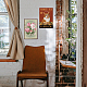 Globleland винтажный имбирный чай кот металлический железный знак табличка плакат ретро металлические стены декоративные оловянные вывески 11.8 × 7.9 дюйма для дома AJEW-WH0189-031-7