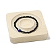 Bracelet jonc en bois de hêtre anneau de doigt plateau de support d'affichage BDIS-D002-02B-5