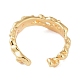 Polsino aperto in ottone&nbsp;RJEW-R143-01E-G-2