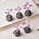 Natural Amethyst Chips Tree Decorations PW-WG51792-01-4