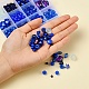 DIY blaue Serie Armband Schmuckherstellungssets DIY-YW0002-66-10