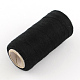 布地やDIYクラフト用品402ポリエステル縫糸コード  ブラック  約90m /ロール  0.1mm  12のロール/箱 OCOR-R028-A01-3