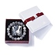 Bracelets de perles de quartz nuageux naturel BJEW-JB04173-02-4