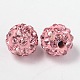 Pave Disco Ball Beads RB-A170-8mm-4-2