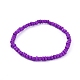 Perles de rocaille de verre étirer bracelets BJEW-JB06291-05-3