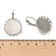 Латунные серьги с застежкой-молнией своими руками KK-R211-07P-02-3