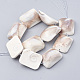 Shell Fossil Beads Strands G-T105-23-2
