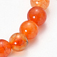Veines de dragon naturelles agate perles bracelets extensibles BJEW-Q692-02I-2