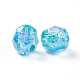 Perles acryliques transparentes écologiques TACR-X0001-06-8mm-3