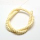 Imitation Amber Resin Drum Beads Strands RESI-A009F-D-01-2