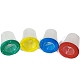 プラスチック製の子供用絵筆洗浄バケツ  ペンバレルカップを洗う  ブラシポットを洗う  ミックスカラー  5.7~8x8.8cm DRAW-PW0004-003-3