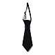 Cravate en feutre à paillettes sur le thème de Pâques AJEW-C030-01C-2