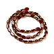Electroplate Opaque Color Glass Beads Strands EGLA-Q127-A01-02G-2
