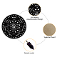 Planche à pendule creatcabin collier de radiesthésie kit de fabrication de bricolage divination DIY-CN0001-76-3