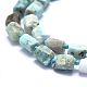 Natural Larimar Beads Strands G-O170-55B-3