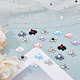 SUPERFINDINGS 20Pcs 10 Styles Alloy Chandelier Component Links FIND-FH0008-19-4